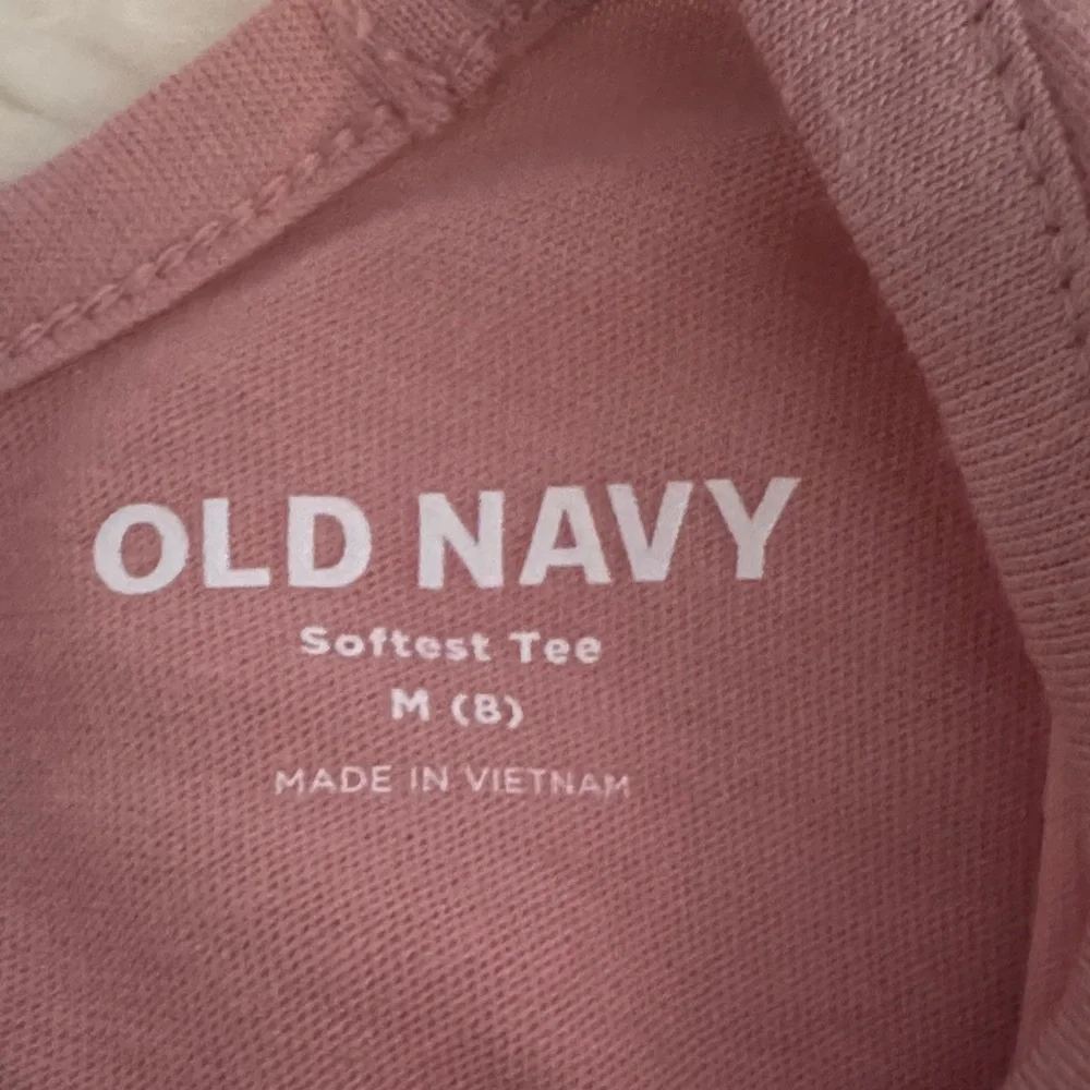 Old Navy Pink and Cream Pajama Set